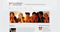 Desktop Screenshot of childspirit.org