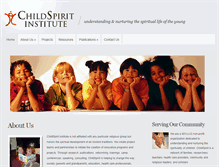 Tablet Screenshot of childspirit.org